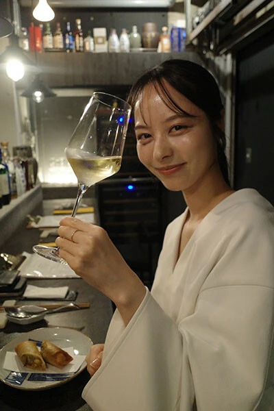 山本家の親子競演は、お酒の席です。