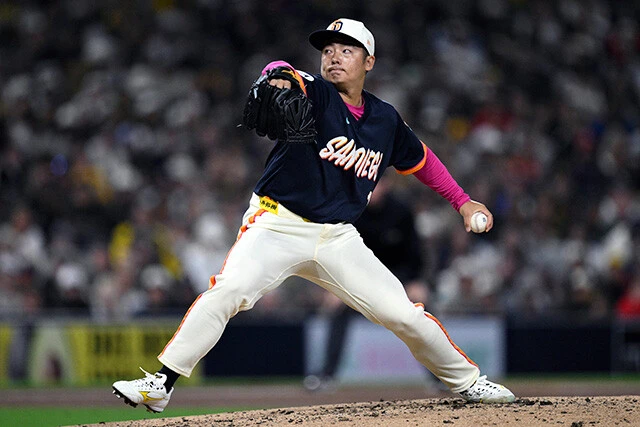 松井裕樹（パドレス）左内転筋負傷で開幕からIL入りも、5月6日に復帰。初登板で2回3分の2を無失点で切り抜けた