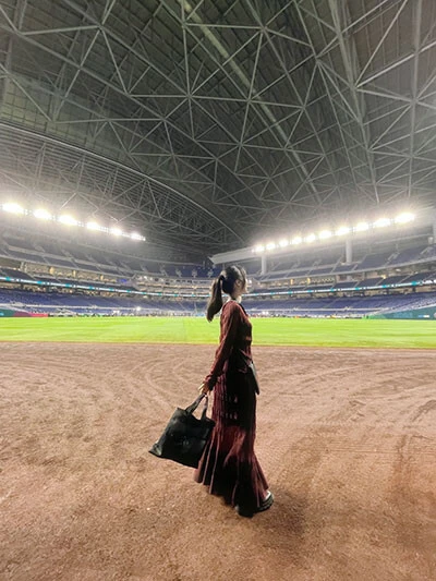 今年も日米さまざまな球場に足を運びたいです。こちらは3月のマイアミ！