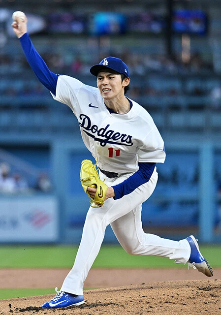 佐々木朗希（ドジャース）メジャー2年目も苦しい投球が続くが、以前投げていた〝スプリットのようなフォーク〟を再び投げ始めた