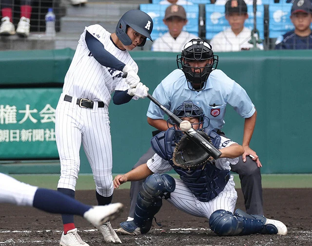 永田晴輝（有明・熊本）「大事な場面で戦える雰囲気がありました」とスカウト評を上げた内野手