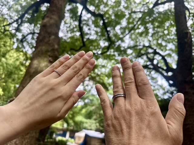 波乱万丈の人生で、54歳にして初めての結婚を報告した菊田（本人提供）