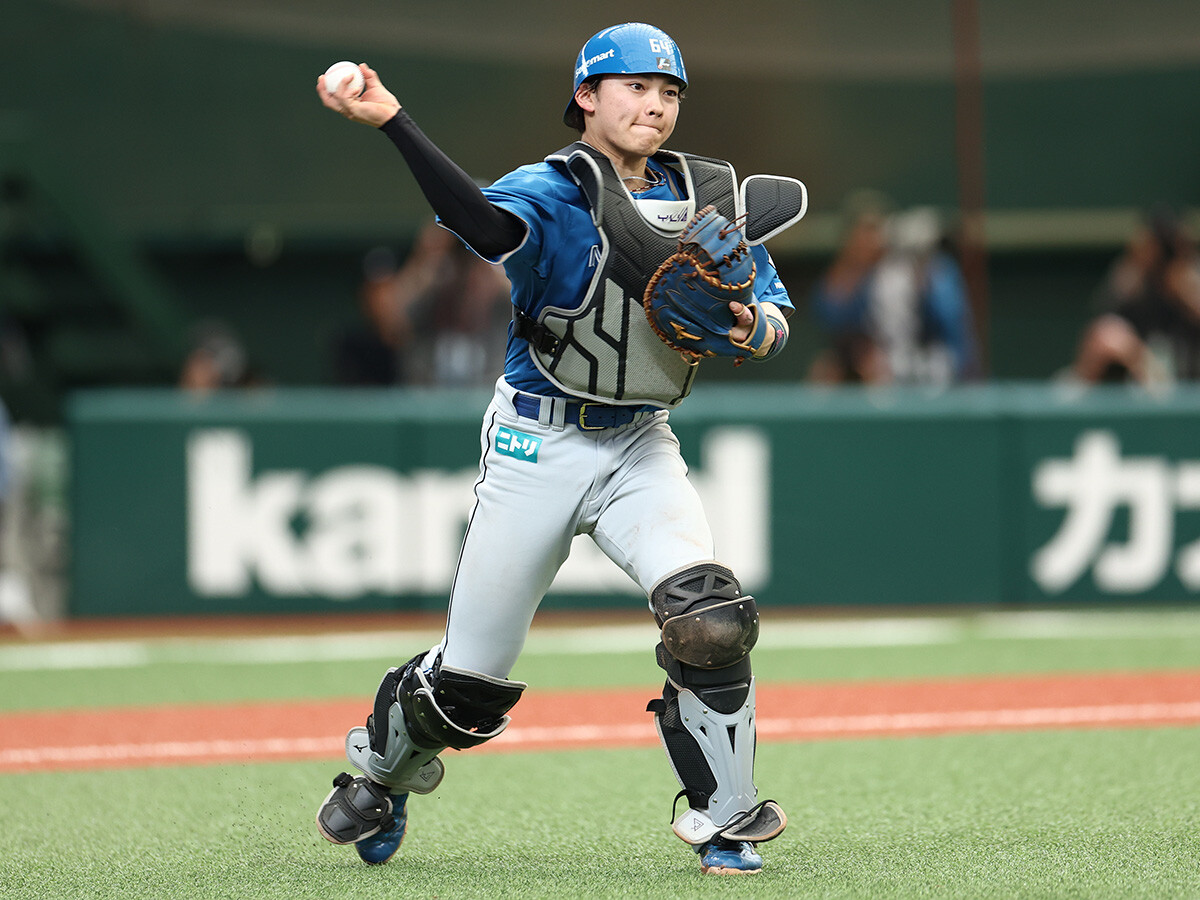 今季はソフトバンクを相手に7試合でマスクをかぶっている田宮（日本ハム）