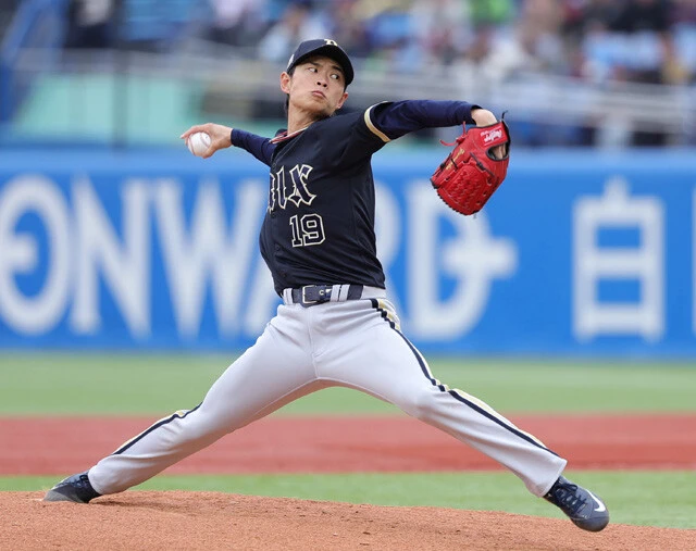 山岡泰輔（オリックス／投手）　2軍で52奪三振を記録するオリックス・山岡。先発でも救援でも投げられるのが魅力だ