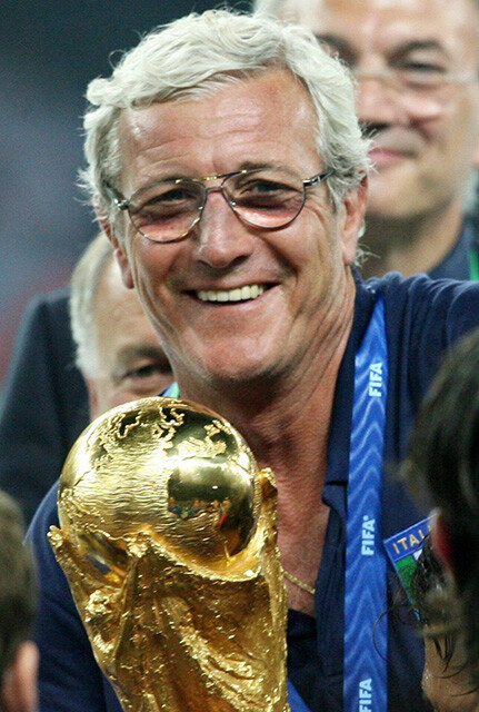2006年大会でイタリアを率いたリッピ監督