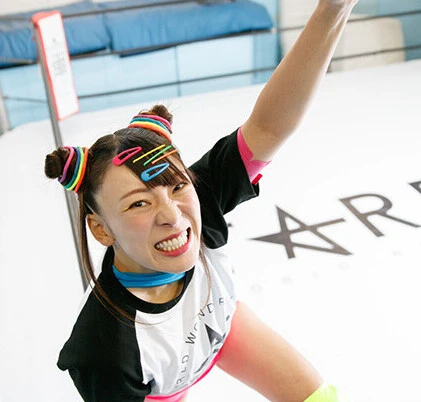 密着！ "新人レスラー"フワちゃん、「2度目の青春」にリングイン!!