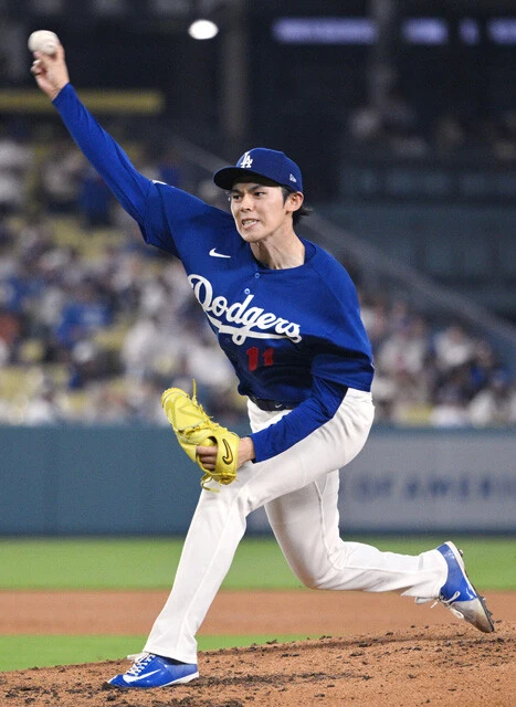 オープン戦の防御率15.58ながら開幕ローテ入りした佐々木。2年目の今季はシーズンを通してローテを守りたい