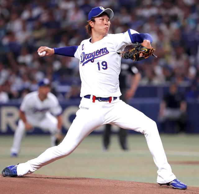 髙橋宏斗（中日／投手）　今季は3勝7敗、防御率3.39と苦戦。2軍調整期間を経て、ようやく本来の姿を取り戻しつつある