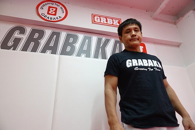 格闘技ジム「GRABAKA」を主宰する、現在の菊田早苗（撮影／布施鋼治）