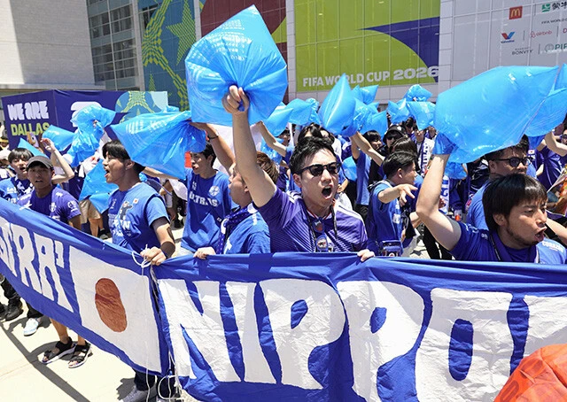 日本から直行便が飛ぶダラス。オランダ戦に続いて多くの日本人サポーターが駆けつけそうだ