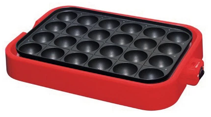 たこ焼き器(着脱プレート式)YOA-240(R)