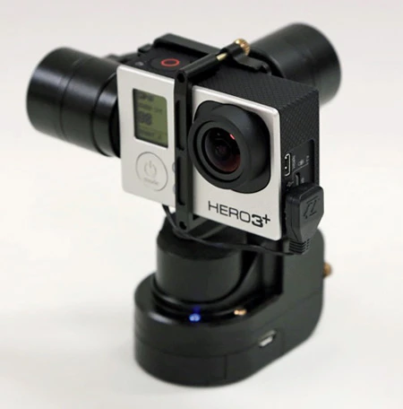 GoPro用ウェアラブル3軸 32bit 電子制御カメラスタビライザー