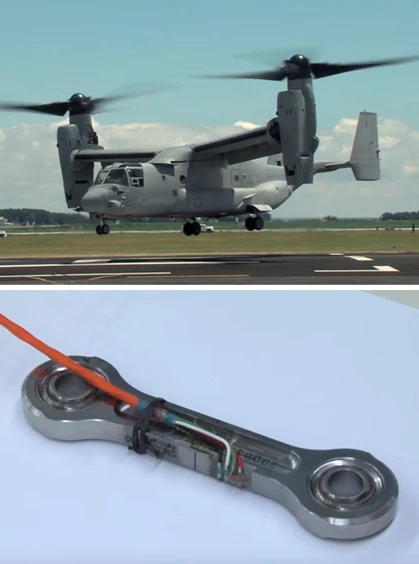 アメリカ海軍はオスプレイのエンジンを固定するパーツを3Dプリンターで制作。パーツ装着後に飛行試験を行ない、その耐久性を実証した