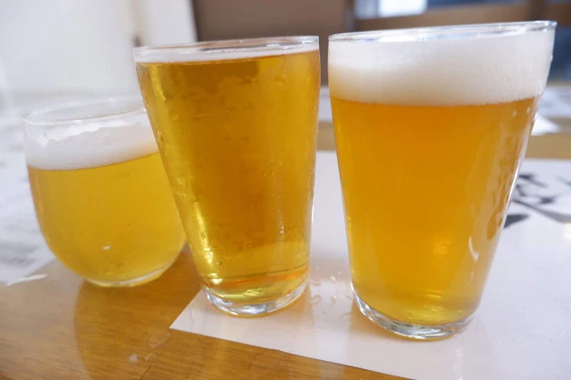 醸燻酒類研究所の醸造所で造られたクラフトビールが飲めるお店「クラフトビール ジョークン」も先日オープン。10月31日、11月1日には初仕込みクラフトビールのお披露目イベントが行なわれた