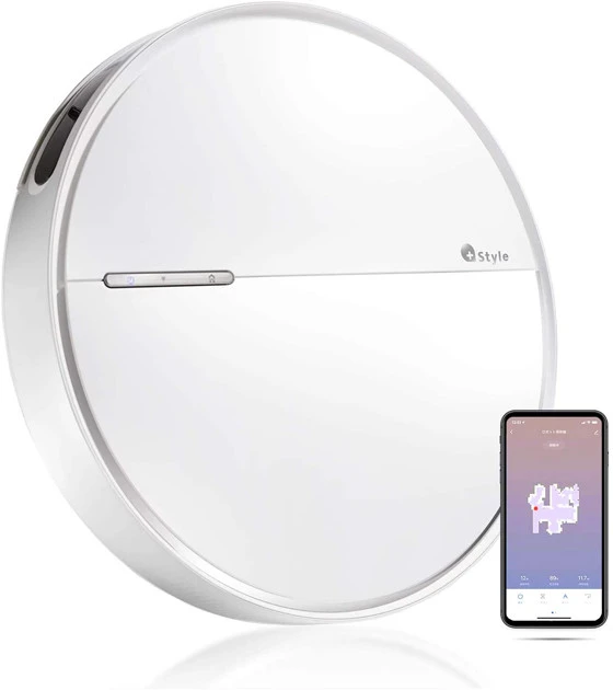 スマートロボット掃除機　Ｂ３００　＋Ｓｔｙｌｅ　ＯＲＩＧＩＮＡＬ／実勢価格１万８０００円前後　アンダー２万円ながら高価格モデルの定番機能である水拭きや、スマホと連携した掃除スケジュール管理もＯＫ。安心の日本メーカー製！