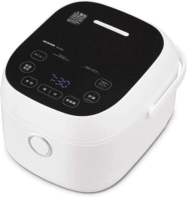 ヘルシーサポート炊飯器 IH 5.5合 RC-IJH50-W アイリスオーヤマ/実勢価格1万2800円前後 味はそのまま、最大20%も糖質カットしてふっくらご飯を炊き上げる独自機能を搭載。在宅メシが激増した今年、空前の大ヒット調理家電