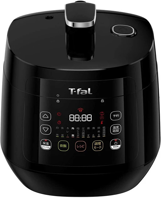 ラクラ・クッカーコンパクト電気圧力鍋 CY3508JP ティファール/実勢価格1万5000円前後 具材を切って、入れるだけ! ほとんどの煮物系料理がアンダー20分で完成する究極の時短調理家電。ずぼら単身男子にも、ぜひ!