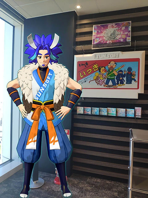 本人いわく「世の中のはやりに乗ってみたかった」という理由でデビューした、サンソフトの公式VTuber、サンソフト之介