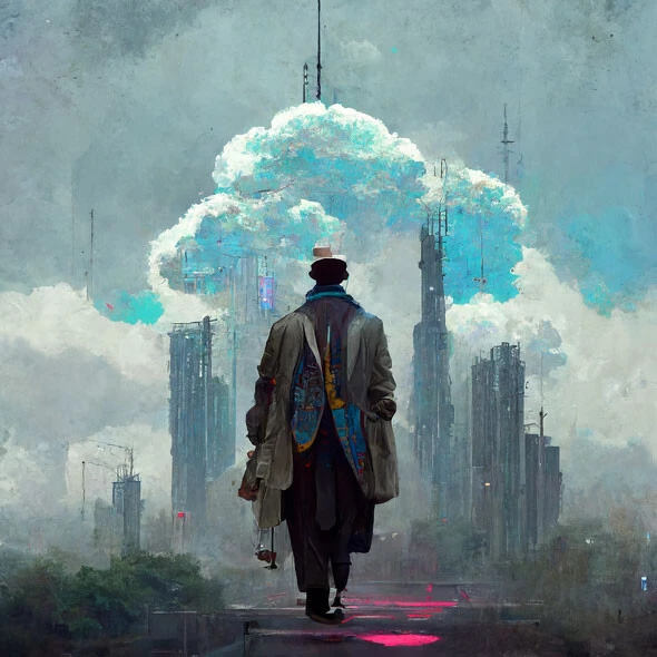 『Midjourney』で作成したイラスト