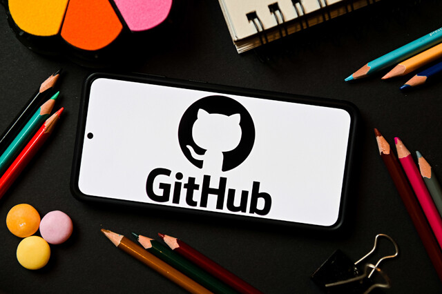 ソフトウエア開発のプラットフォームとしてエンジニアの間で愛用されている「GitHub」のロゴマーク