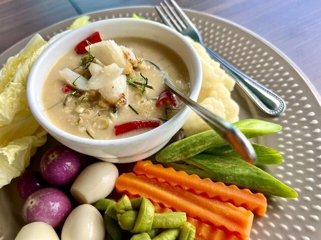 Sさんとランチで食べたグリーンカレー