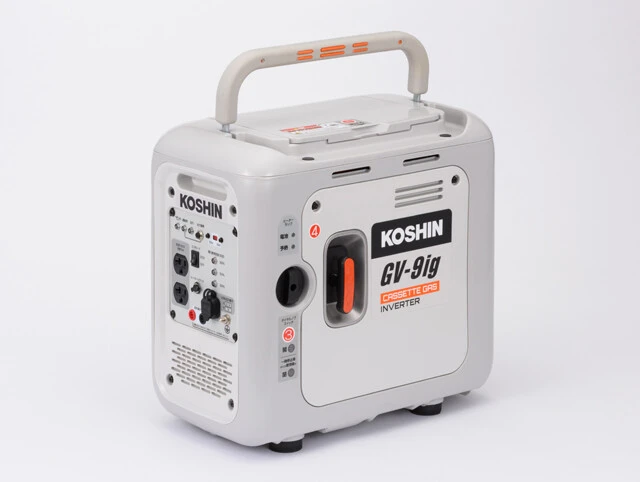 KOSHINインバーター発電機 GV-9ig　工進／実勢価格7万4800円前後