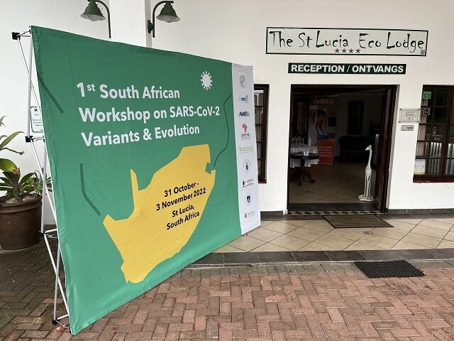 南アフリカのセントルシアで開催された新型コロナのワークショップ