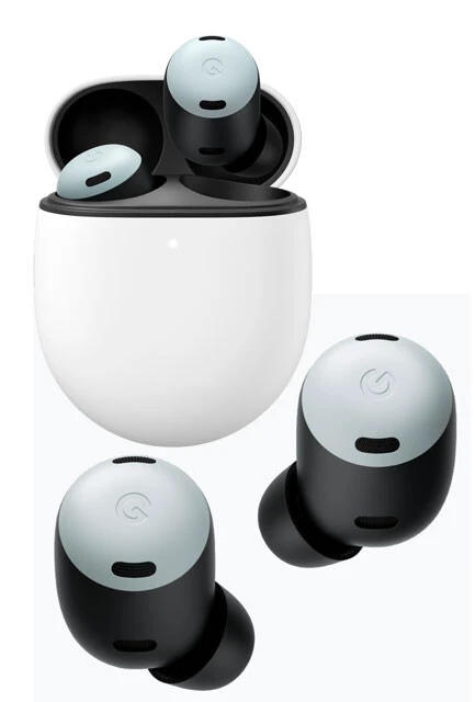 Google Pixel Buds Pro 2万8200円。メーカーの異なるスマホや各種PCでも利用でき、端末間の音声切り替えも自動でできる汎用性が高いモデル。アクティブノイズキャンセリングや外音取り込みなどの高級モデルの定番機能を搭載。実はiOSと接続して利用できるのもポイントです！