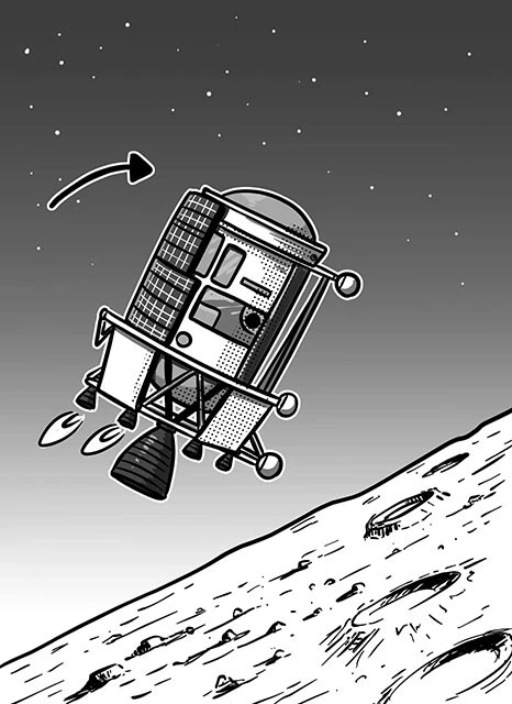 ２、姿勢を前傾させる