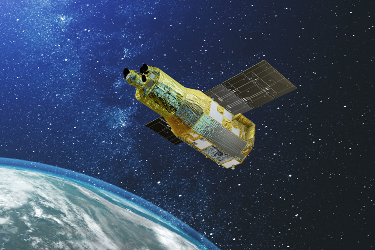 X線分光撮像衛星「XRISM」。前身となった衛星の設計を引き継ぐことで工程を大幅に短縮できた