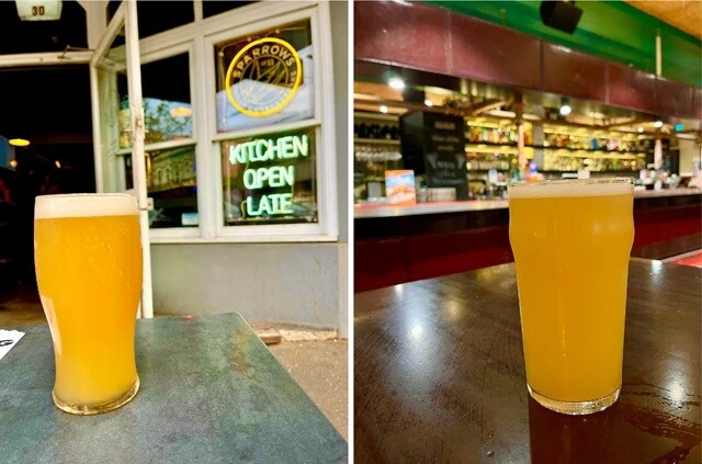 クラフトビールのヘイジーIPA。うまい