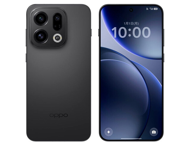 OPPO Find X9　オウガ・ジャパン／各14万9800円