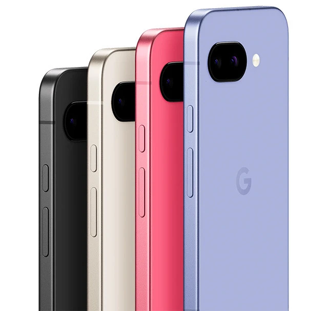 「Google Pixel 9a」Google／実勢価格6万7800円前後／2025年発売。動画広告でもおなじみのAI機能が超充実のGoogle Pixel。昨年モデルなら大手ECは6万円台後半から在庫処分中。最新モデルと見た目やスペックが変わらず、キャリアやサブブランドのMNPでは1円販売もあり！