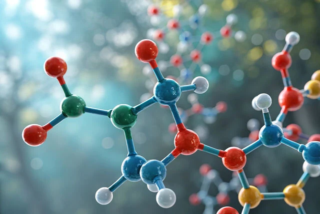 分子構造のイメージ画像