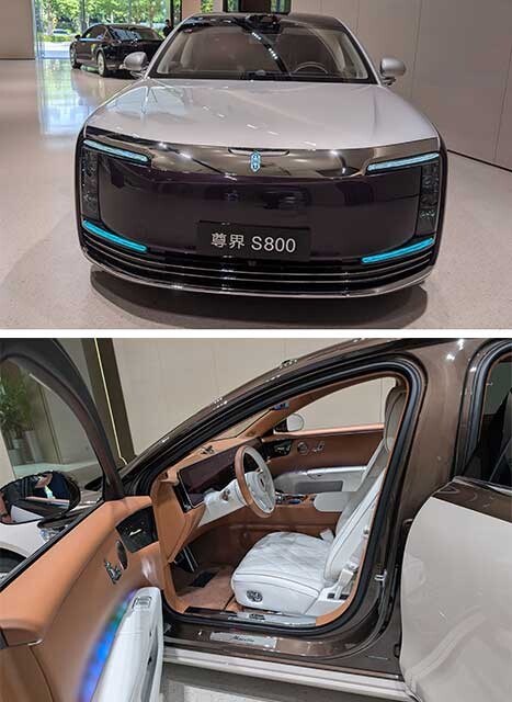 中国内の大手自動車メーカーと提携し、車体製造は自動車屋にお任せ。ファーウェイは自動車用の半導体と自動運転などのソフト面を担当。EV部門は中国内だけでなく海外市場も狙うが、これがバズりすぎるとまた米国からの制裁も!?