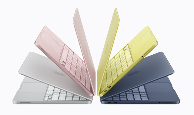 MacBook Neo　各9万9800円から