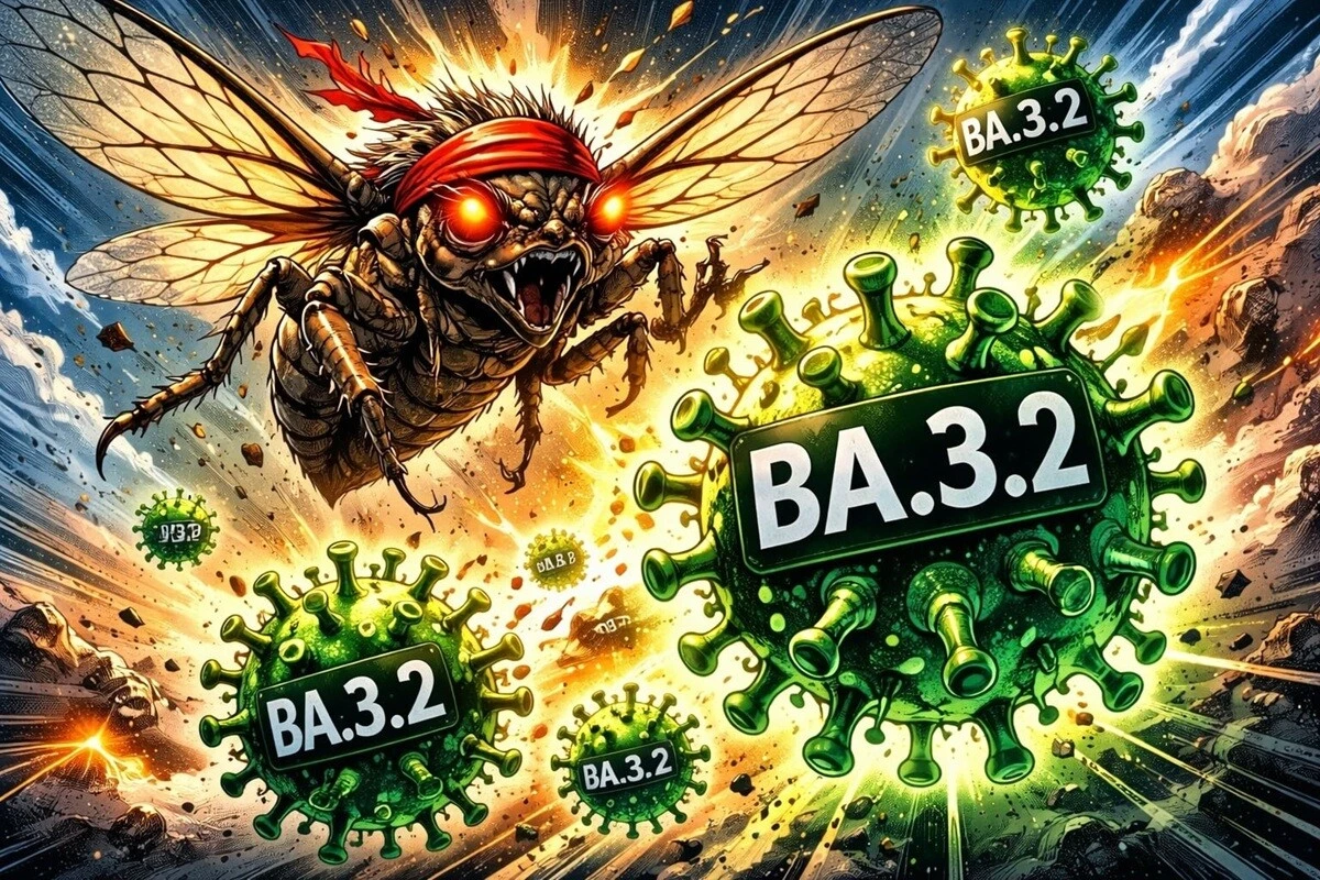 新たな変異株が流行の兆し!?　蝉とバギーとBA.3.2（前編）【「新型コロナウイルス学者」の平凡な日常】