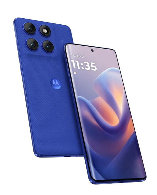 motorola edge 60 pro（モトローラ・モビリティ・ジャパン／8万4800円）　防水・防塵、おサイフケータイ、広角・望遠のカメラシステム。そして独自AIに6.7インチの大画面など、誰が使っても満足できる定番機能が充実！